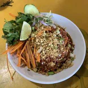 Chicken pad Thai