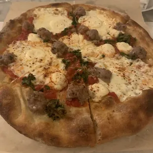 Spicy Sausage Pizza