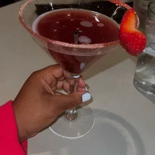 Blueberry lemon drop