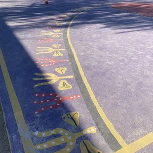 Best basketball court in town, nextdoor to Drutopia