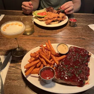 bbq ribs, food, ribs