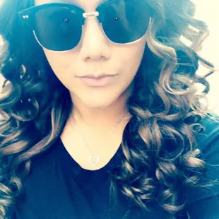 I love the curls!!! Thank you so much Crystal.