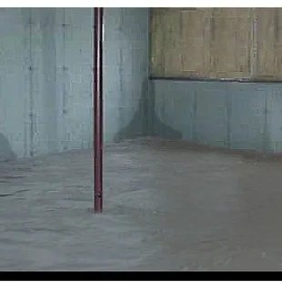 a flooded basement