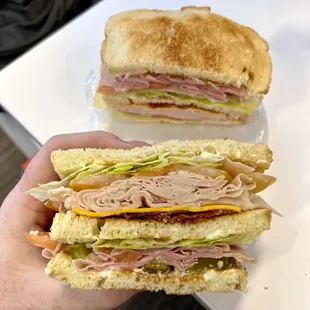 Club Sandwich - Solid but nothing special. Good size and owners are super nice.
