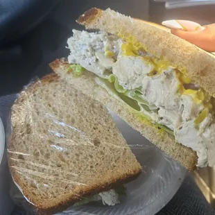chicken salad sandwich