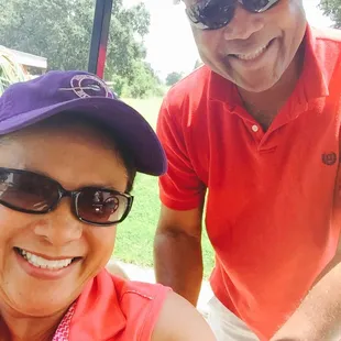 Great day for golf