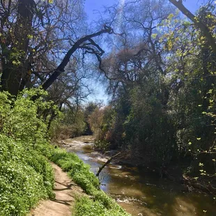 Another bike path with a nice view