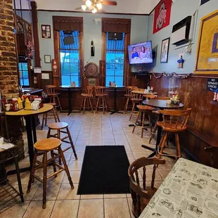 View towards entrance