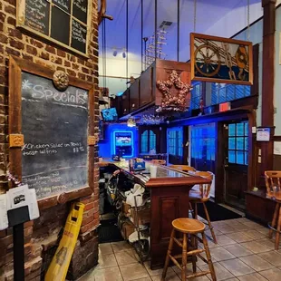 Another angle of bar and entrance.