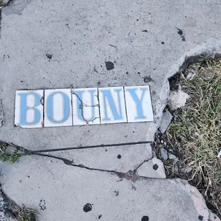 Intersecting streets at corner of bar 2