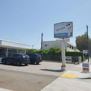 Storefront. Note the very limited parking.