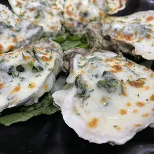 Oysters Rockefeller