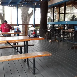 Very relaxing outdoor patio