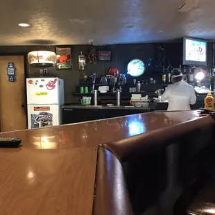 people sitting at the bar