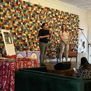Meg and Dry Spokes owner telling the origin story