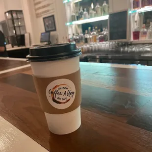 Loved my Abuelita Latte from Coffee Alley.
