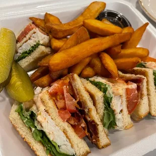 Crab Club Sandwich