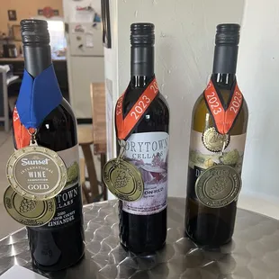 This winery knows how to bring home the hardware!