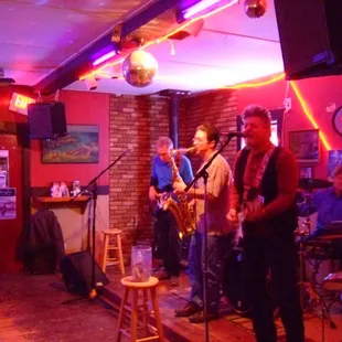 Their Sunday evening band: The Leather Souls