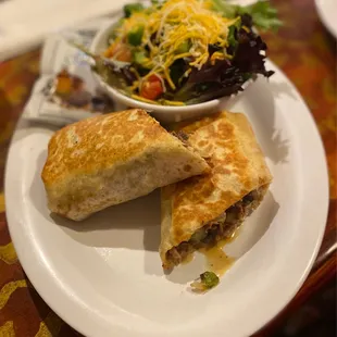 Steak Beef and Mushroom Alfredo Wrap