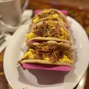 Breakfast Pancake  Tacos