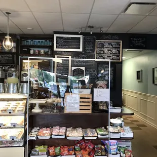 DS Cakes and Sweet Cafe doing their part to help with creating distance between customers and employee!