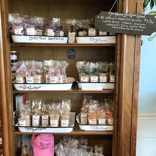 Famous shortbread cookies!! So many flavors!