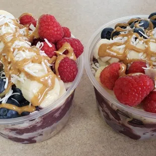 Try our new Peanut butter Acai Bowl!