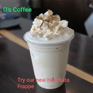 Horchata Frappe