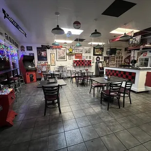 Really cool dining area