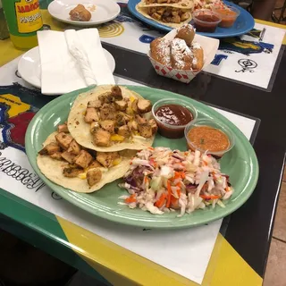 3 Jerk Chicken Tacos