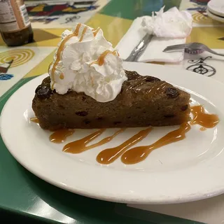 Sweet Potato Pudding with Whipped Cream