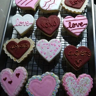 Valentine's cookies