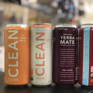 We are honored to Support Clean Cause Energy Drink! 50% of all Profits go to Support Recovery for Alcohol and Drug Addiction!!!