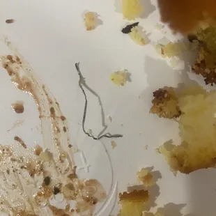 The wire that came out of my cornbread