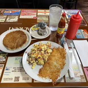 Breakfast options of all kinds!