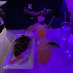 Wings and margaritas