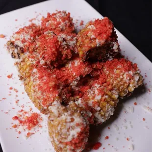 Deep fried Elotes