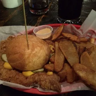 Pork Tenderloin Sandwich