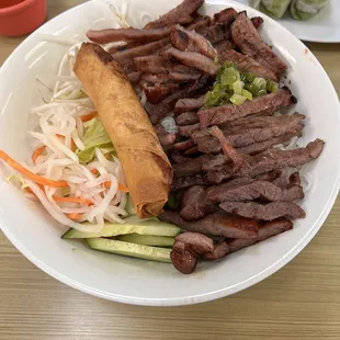 Grilled pork vermicelli