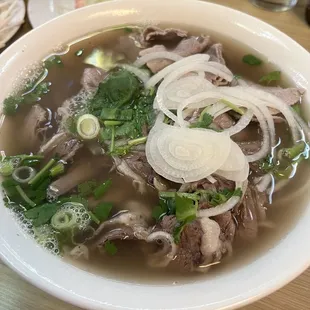 Well done beef and flank steak soup - I think it was 27 without tripe - super good