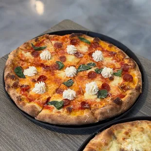 pizza, food