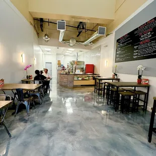 interior, sushi and sashimi