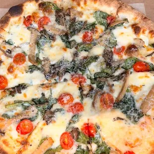 My veggie pizza