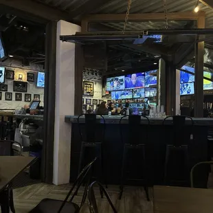 Very large bar area!