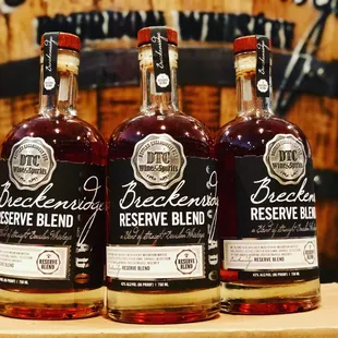 Introducing Breckenridge Reserve Blend made only for DTC Wine &amp; Spirits!