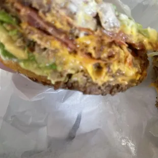 If the avocado + Mayo I never asked for wasn't enough, adding cheese ruined it at the highest level.