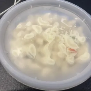 House Sides Macaroni Elbow Salad.  Bland!