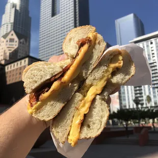 Egg and Cheese Bagel