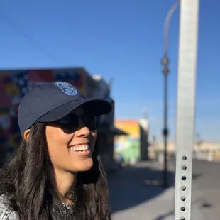 Rikka the awesome DTLV Art Walk tour guide!